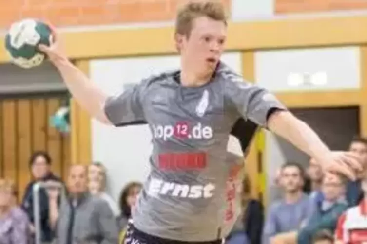 SV 64-Mittelmann Tim Schaller kam in Völklingen auf neun Tore.