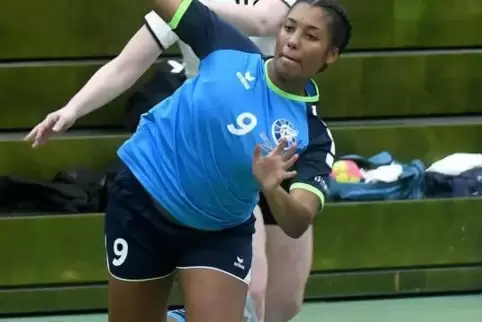 Nach einem Doppelschlag von Myra Daneke führten die Wölfinnen nach 34 Minuten mit 15:10.