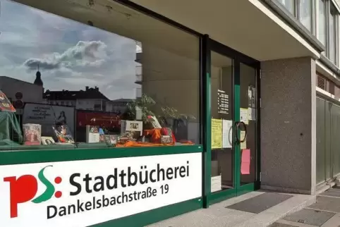 Stadtbücherei in der Dankelsbachstraße.