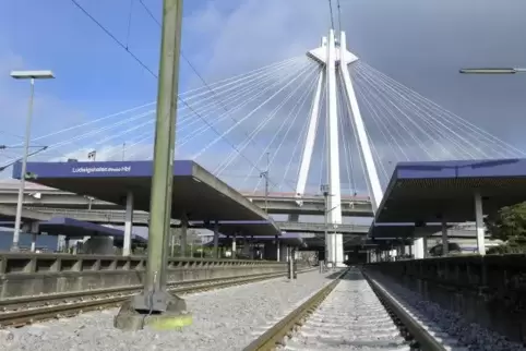 Sanierungsfall: Hauptbahnhof Ludwigshafen. 
