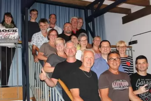Haben sich gerade neu formiert: „Rock the Choir“ Rheinzabern.
