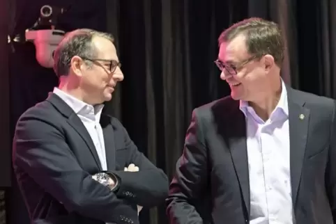 Am 31. Dezember 2019 sind beide Geschichte beim FCK: die Geschäftsführer Martin Bader (links) und Michael Klatt (rechts). 