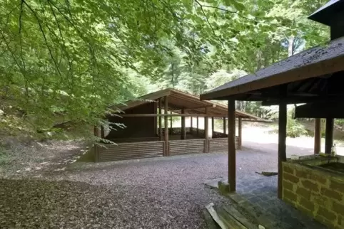 Auch der seit einem Jahr bestehende Waldkindergarten an der Geldlochhütte Alsenborn war Thema beim Kita-Streit.