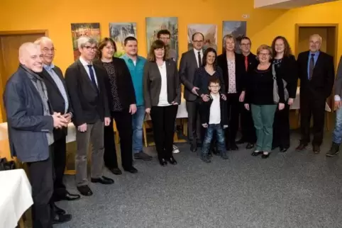 Der Lions Club bei der Übergabe der Spenden im Februar dieses Jahres.