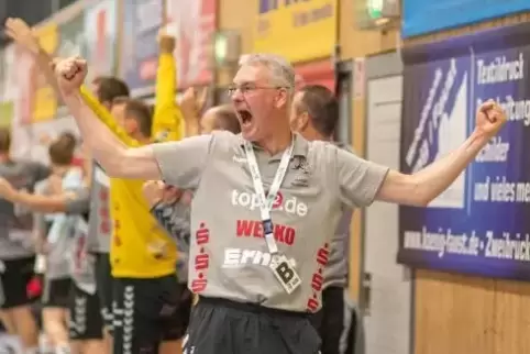 Lebt mit seiner Mannschaft: Stefan Bullacher.