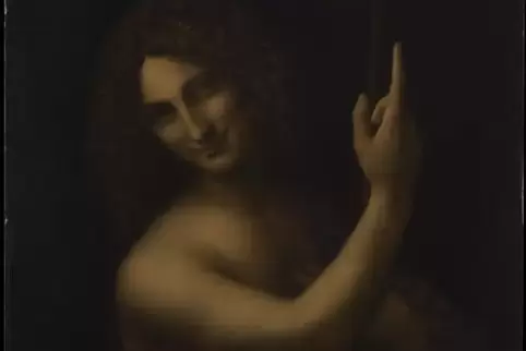 Nicht nur die Mona Lisa lächelt mysteriös: Leonardo da Vincis androgyner Johnannes, der Täufer. Das Gemälde ist um 1509 bis 1519