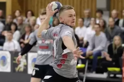 Tobias Alt vom SV 64 setzt zum Wurf an (hier im Spiel gegen HSG Kastellaun/Simmern).