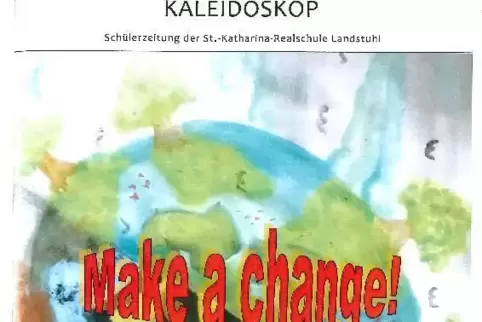 So sieht die Sieger-Zeitung aus: das „Kaleidoskop“ aus Landstuhl. 