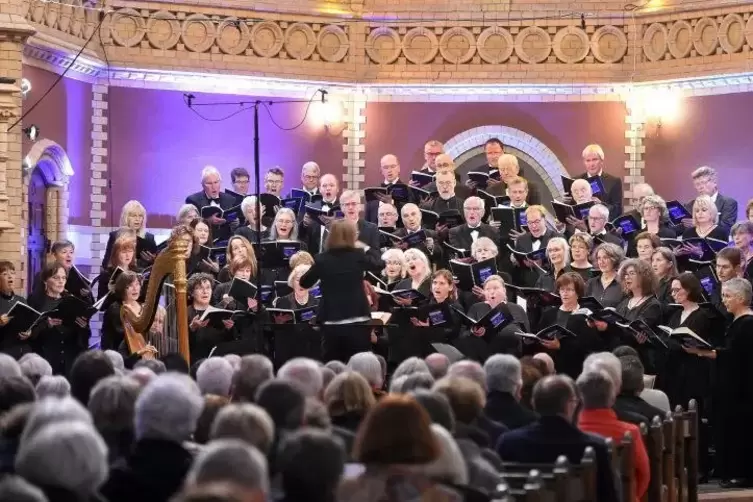 Anspruchsvolle Aufgaben hat sich der Chor f&uuml;r geistliche Musik gestellt.