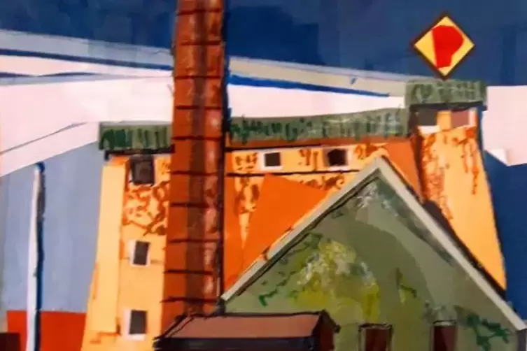 Christoph Legner: Parkbrauerei (2019), Mischtechnik.