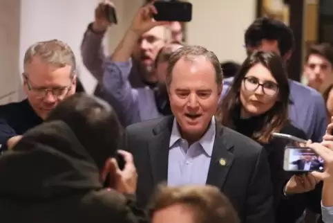 Er steht im Mittelpunkt der Anhörungen zur Ukraine-Affäre: Adam Schiff, Abgeordneter aus Kalifornien, leitet den Geheimdienstaus