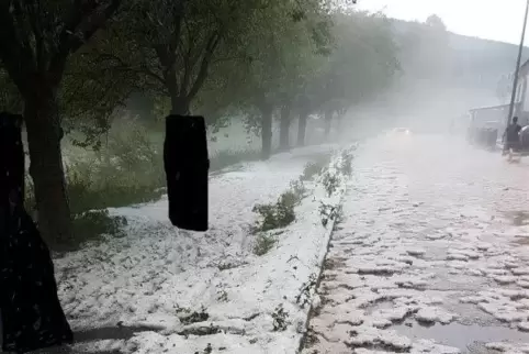 Schwer getroffen von Starkregen: Rumbach im Juli 2018.