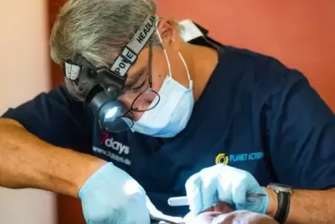 Zwei Wochen war der Godramsteiner Gerhard Ruppert auf Madagaskar, um Dorfbewohner zu behandeln.