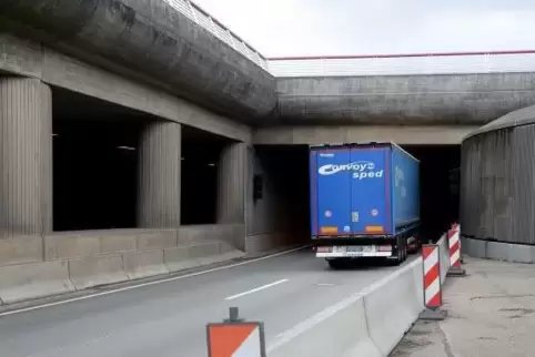 Im Fehrbachtunnel wird am Donnerstag ein Brand simuliert.