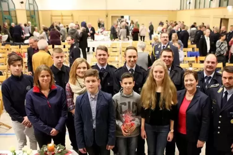 Vorwiegend Jugendliche wurden bisher bei den Neujahrsempfängen in Westheim für ihre Leistungen geehrt.