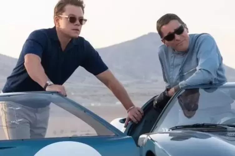 Freunde: Carroll Shelby (Matt Damon, links) und Ken Miles (Christian Bale).