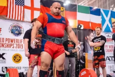 Luft holen: Weltmeister Esmail Shokohi.