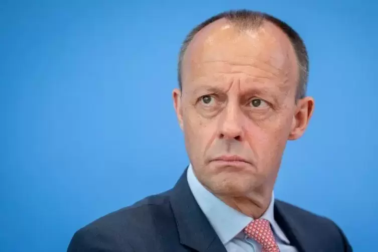 Der parteiinterne Konkurrent: Friedrich Merz,
