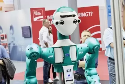 ARMAR-6 heißt der neueste Roboter des Instituts für Anthropomatik und Robotik des KIT.