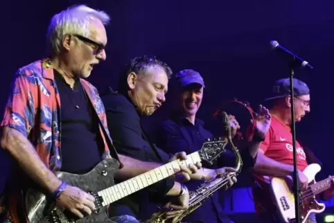 Auch nach 25 Jahren noch Kult: Grabowsky feierte am Samstag das Bandjubiläum mit einer Party im Frankenthaler Congress-Forum.