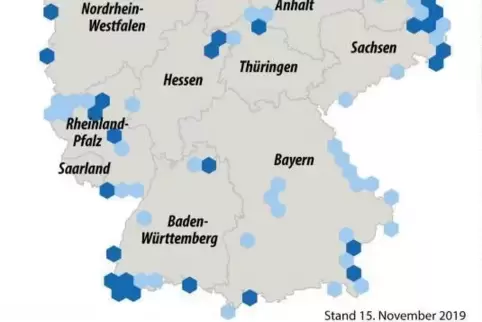 Weiße Flecken oder schlechten Empfang gibt es überall in Deutschland, im Kreis SÜW gibt es die größten Lücken in der VG Bad Berg
