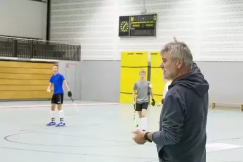 Im Einsatz für Hockey und den DHC: Rüdiger Hänel.