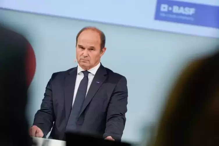 BASF-Vorstandschef Martin Bruderm&uuml;ller.