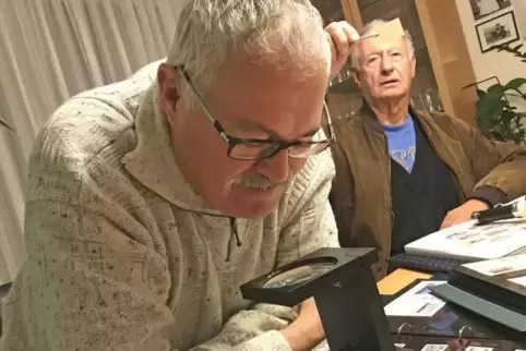 Hans Hagenbucher und Udo Loreth geben ihr Wissen gerne weiter.