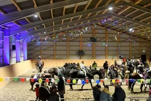 Das Pferdemusical feierte in diesem Jahr Premiere in der neuen Reithalle.