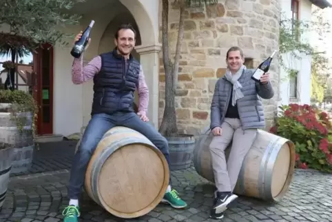 Matthias Gaul aus Asselheim und Axel Neiss aus Kindenheim.