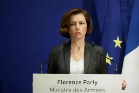 Die französische Verteidigungsministerin Florence Parly berichtet über den Tod von 13 Soldaten in Mali.
