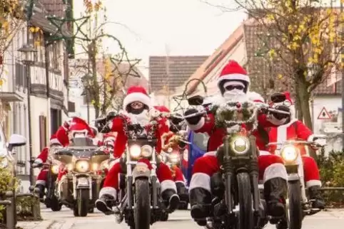 Die Harley-Nikoläuse.