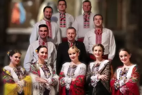 Der ukrainische Nationalchor.