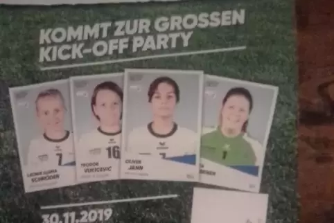 Bilderbuchmäßig: Die Handballer des TSV Speyer.
