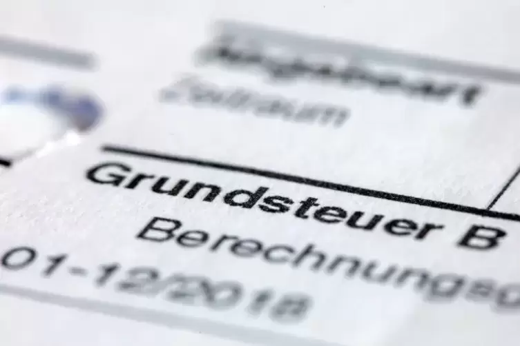 Die Hebesätze für die Grundsteuern A und B sollen in Frankenthal im kommenden Jahr jeweils um 20 Punkte steigen.