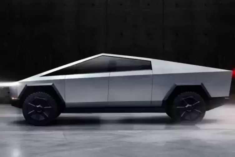 Tesla präsentierte seinen Cybertruck, einen Pick-up mit Elektroantrieb.