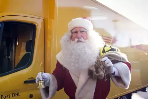 Wo kriegt der Weihnachtsmann in Rheinzabern seine Päckchen los? Die Post ist zu.