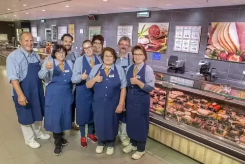 Bei der Verbraucherwahl ging’s um die Wurst. Und das Edenkobener Team konnte überzeugen. 