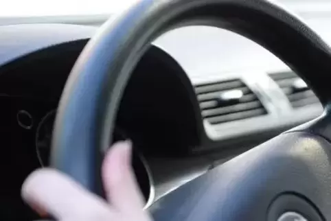 Der Beifahrer konnte den führerlosen Wagen von der Straße weg und gegen den Eisenzaun lenken.