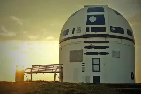 Nach einem Tweet von Star-Wars-Darsteller Mark Hamill (Luke Skywalker) wurde die Zweibrücker Sternwarte weltweit bekannt.
