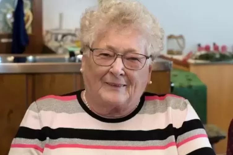 War 35 Jahre Wirtin im Gasthaus „Zur Sonne“: Erna Bayer.