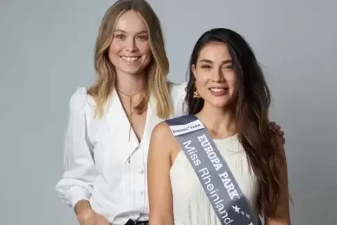 Dajana Krüger (rechts) mit Miss Germany 2019, Nadine Berneis. 