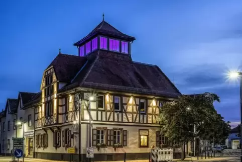 Das Siegerfoto beim Wettbewerb: Ulrich Flörchinger hat das Hotel und Restaurant „Goldenes Lamm“ fotografiert.
