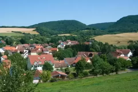 Idyllisch gelegen: Hinzweiler.