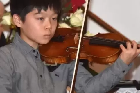 Führt den Bogen seit dem fünften Lebensjahr: Kenta Nishino.