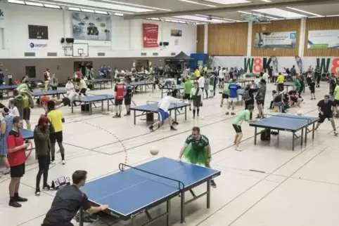 194 Spielerinnen und Spieler bescherten dem 13. Weihnachtsturnier einen Teilnehmerrekord.