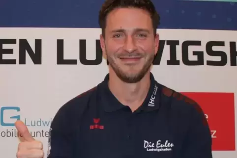 Daumen hoch: Ben Matschke ist happy mit seiner Vertragsverlängerung – und vor allem mit der Entwicklung des Klubs.
