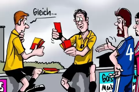 Ein wahrer Poker um die Karten.