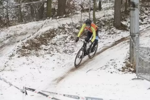 Ganz so kalt wie 2017 bei der Radcross-Meisterschaft in Queidersbach wird es am Samstag wohl nicht werden, aber voraussichtlich 
