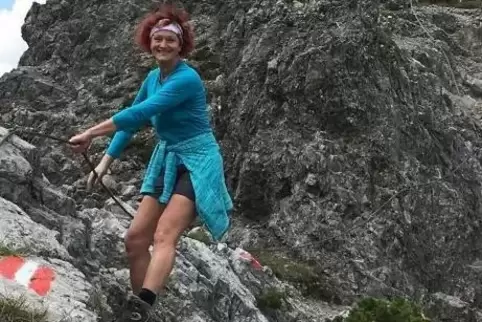 Evi Weis liebt das Wandern in den Bergen.